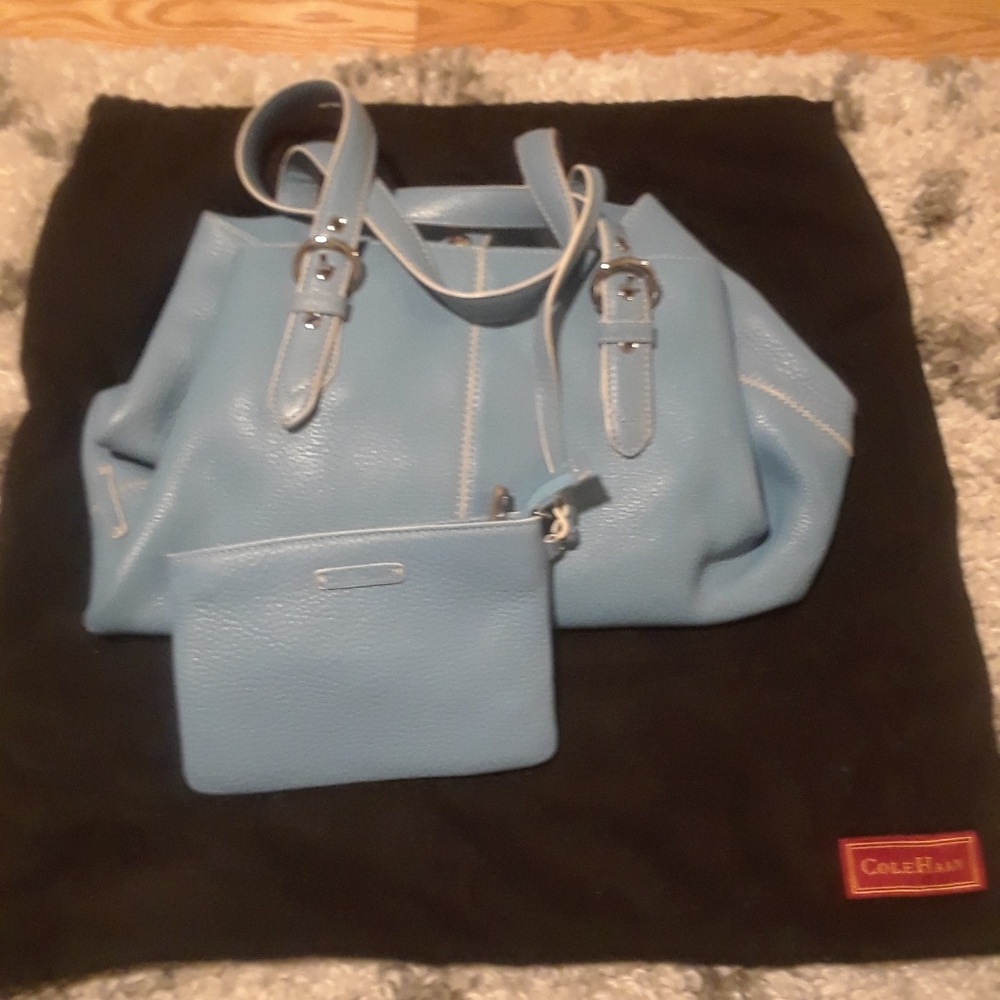 Cole Haan Purse and change bag